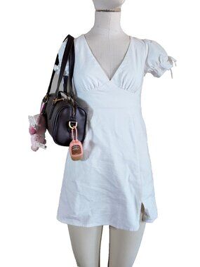 Sundae Muse White Mini Dress Size 8